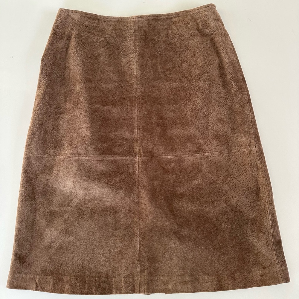 St. John's Bay Tan Pencil Skirt